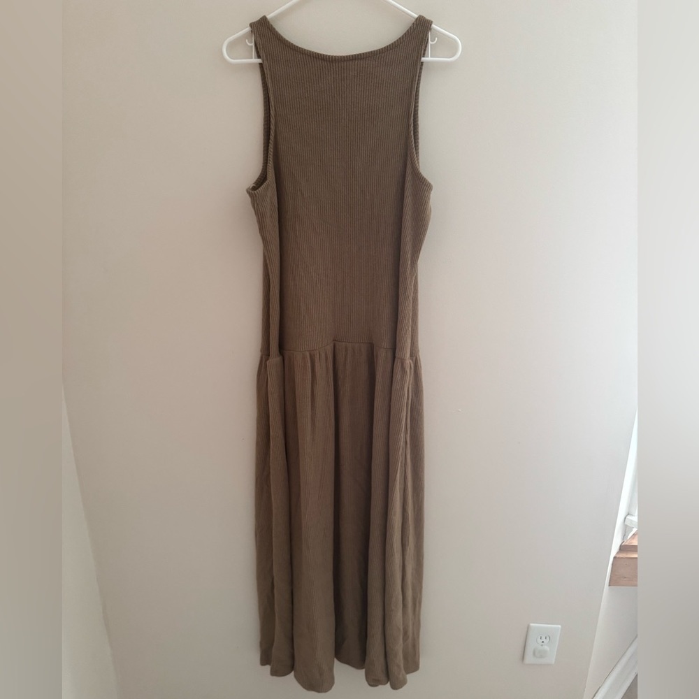 Universal Thread Women’s Drop Waist Ribbed Knit Midi Dress NWT Multiple Sizes - Picture 6 of 7